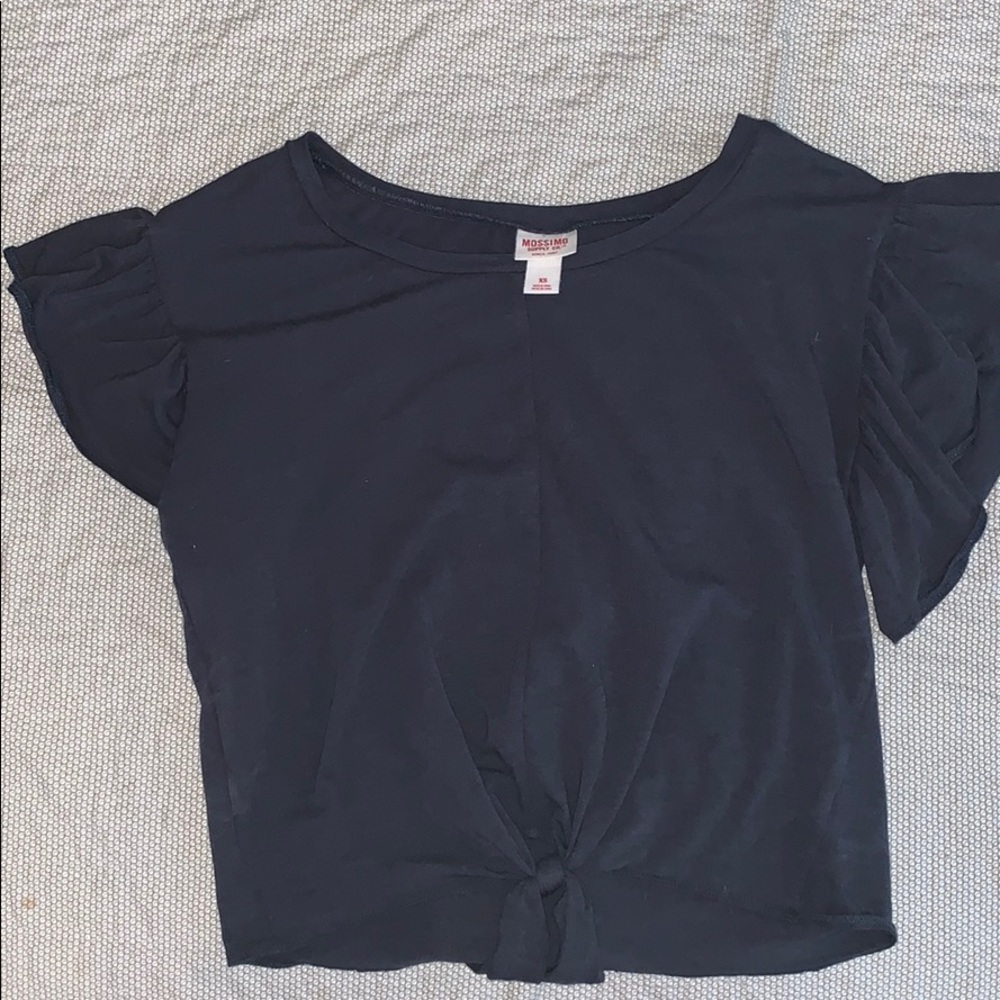 ⭐️MOSSIMO CROP TOP W/ FRONT TIE